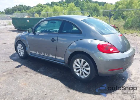 2013 Volkswagen Beetle 2.5L Entry из США, поврежденный, VIN 3VWFP7AT9DM662473